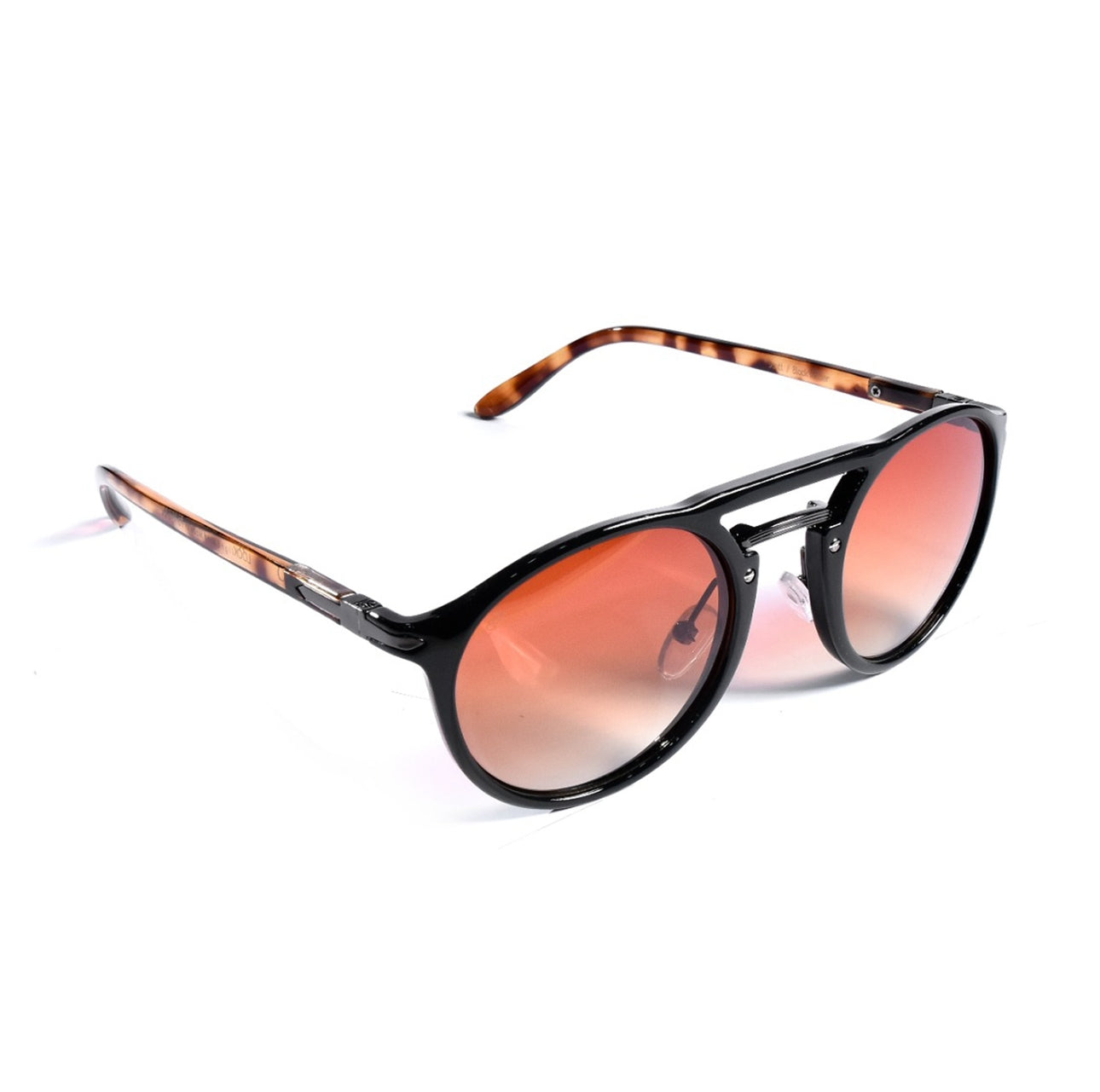 Scott Black Amber — نظارات Looklight — أسود بعدسة عنبرية