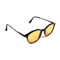 Gregor BLAKK — نظارات Looklight — أسود دائري Limited Edition