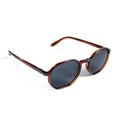 Santorini Jelly Brown — نظارات Looklight — إطار بني جيلي TR90 Grilamid — الواجهة الأمامية