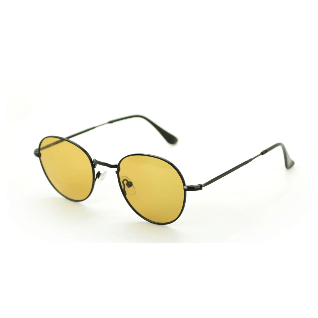 Tsavo Black — نظارات Looklight — معدني أسود