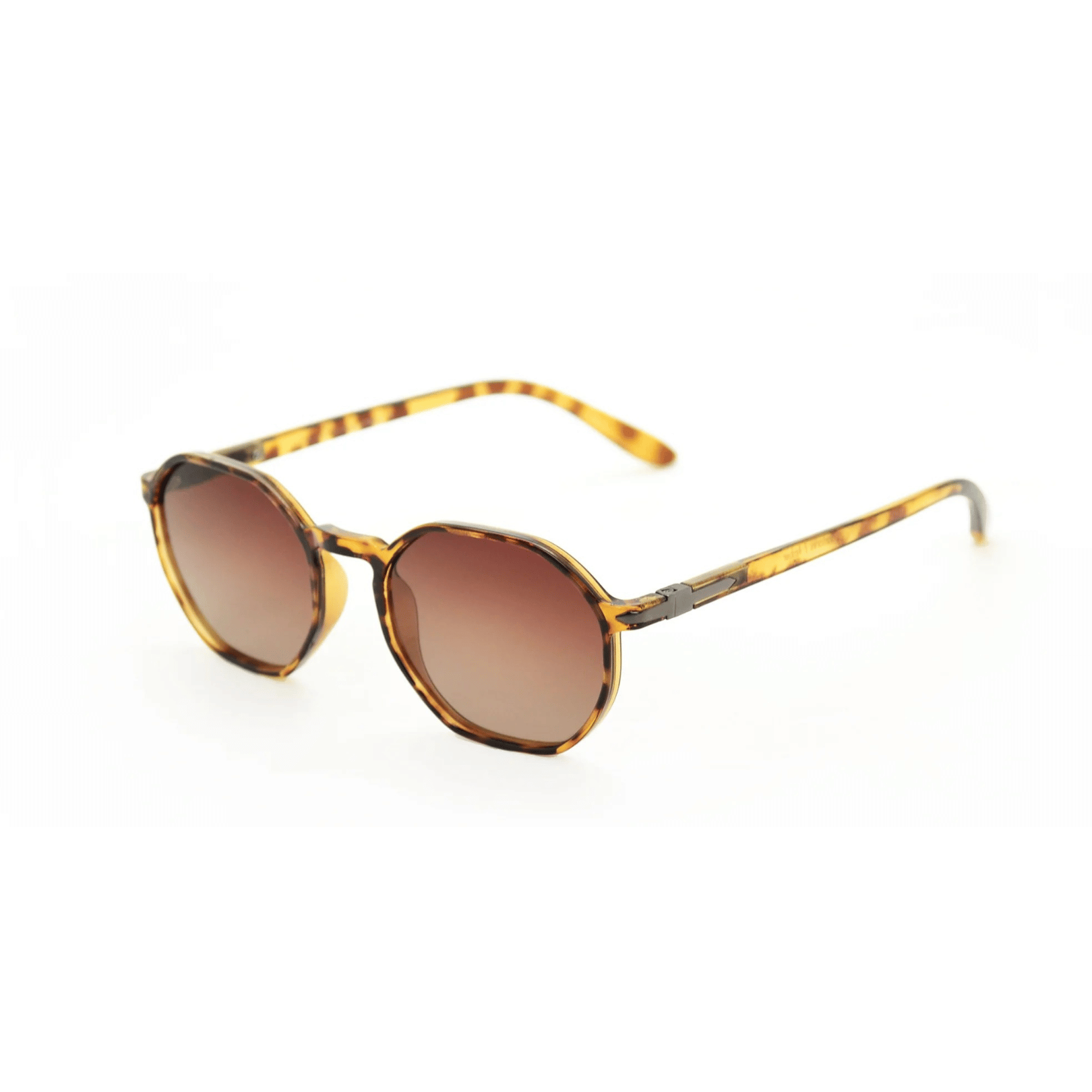 Santorini Amber — نظارات Looklight — عنبري شفاف دافئ