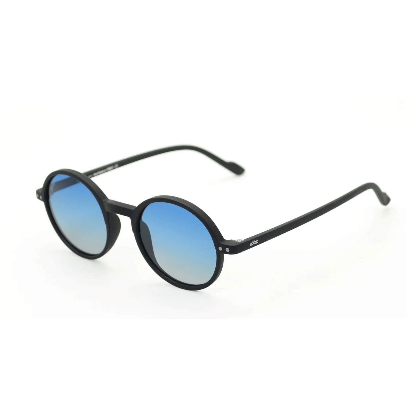 Leon Matte Black — نظارات Looklight — أسود مطفي Aviator