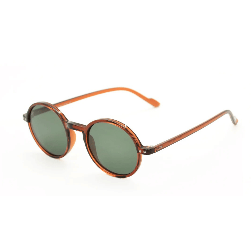 Leon Jelly Brown — نظارات Looklight — بني شفاف Aviator