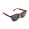 Langdon Matte Jelly Brown — نظارات Looklight — بني مطفي إطار واسع