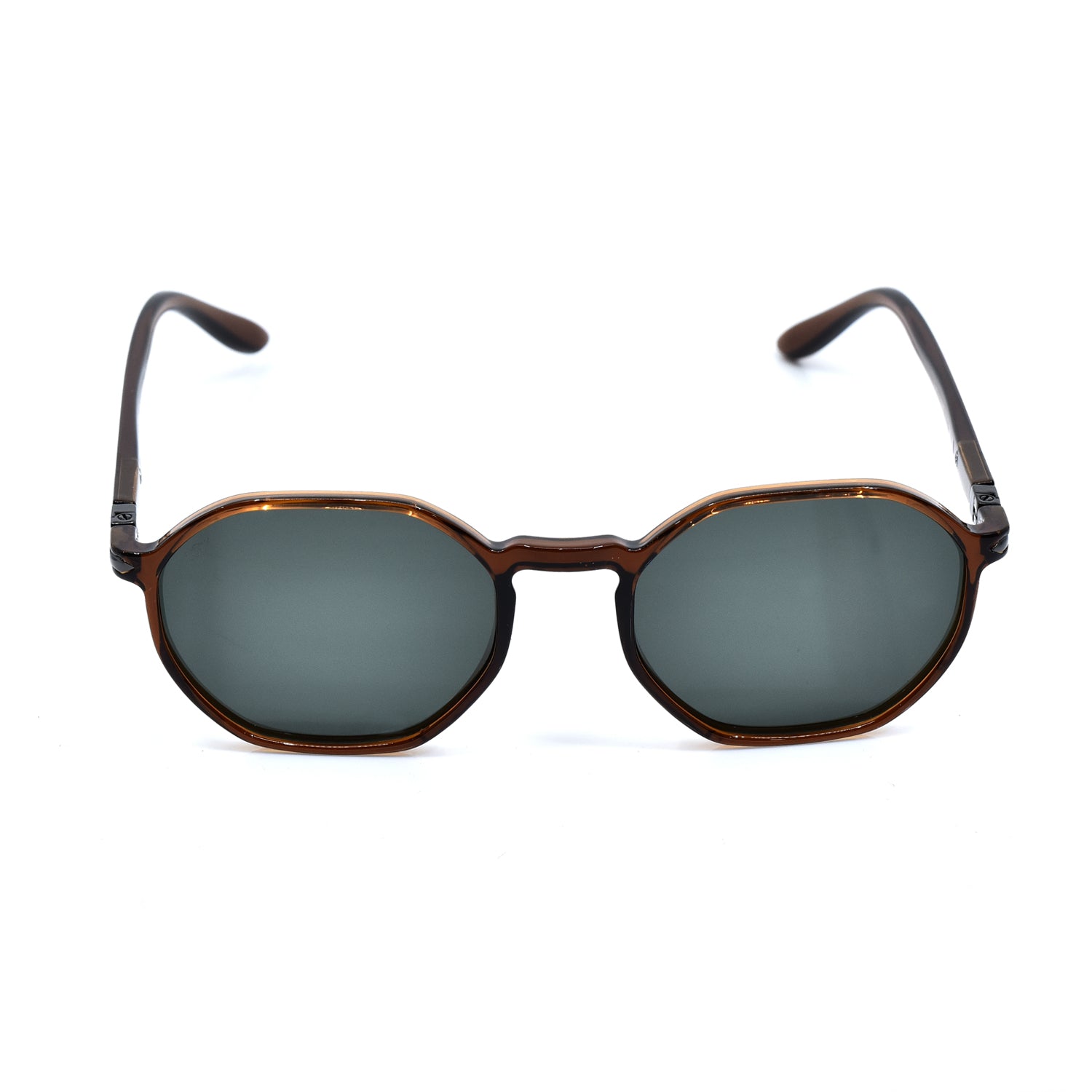 Santorini Jelly Brown — نظارات Looklight — صورة Lifestyle — خفيف لا يُحسّ به
