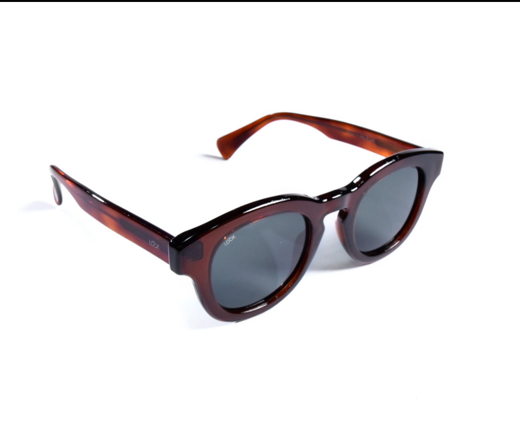 Pinus Jelly Brown — نظارات Looklight — بني جيلي Bio Acetate