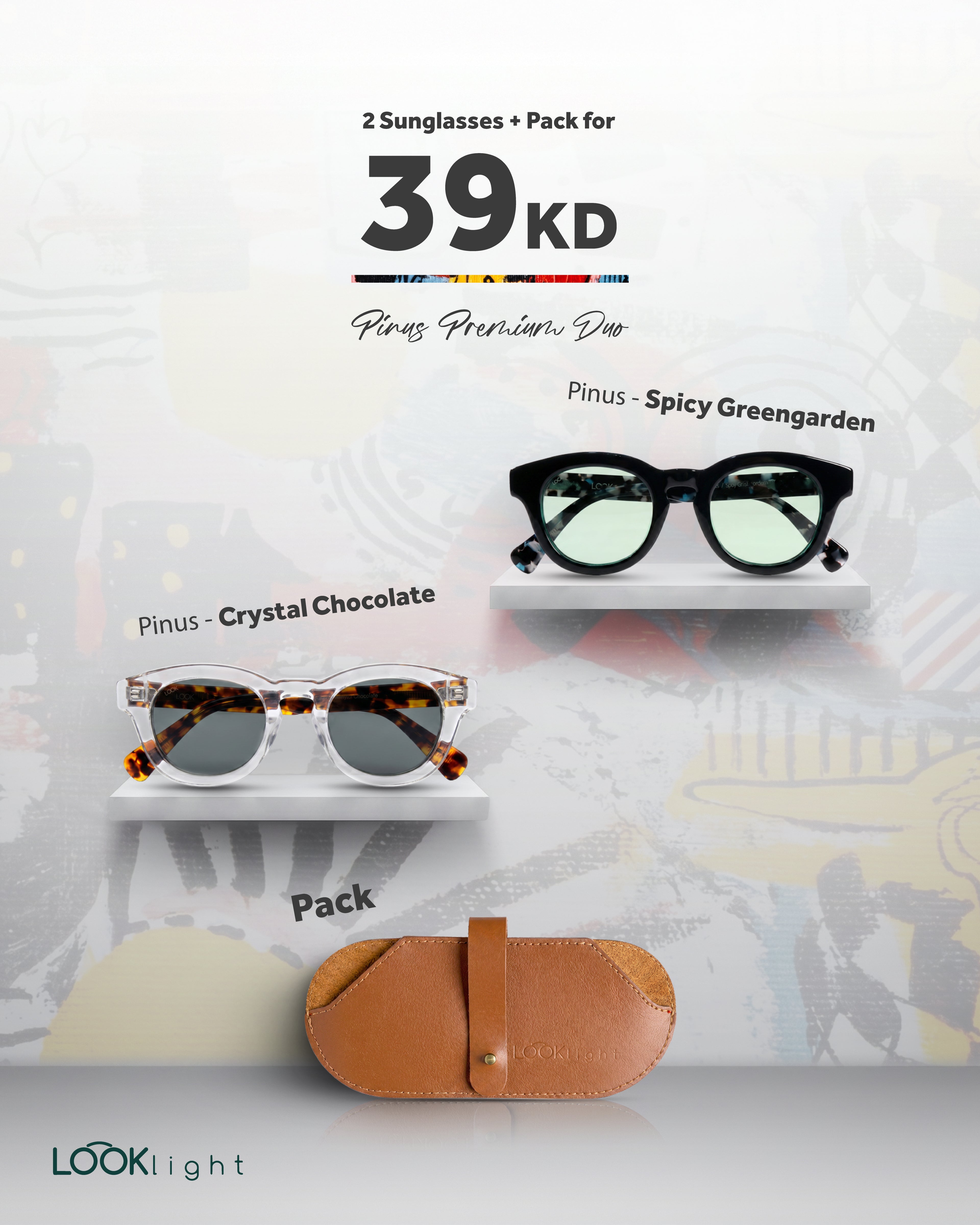 Pinus Premium Duo — Spicy Greengarden و Crystal Chocolate في باقة واحدة
