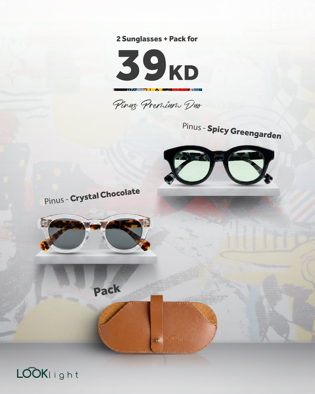 Pinus Premium Duo — Spicy Greengarden و Crystal Chocolate في باقة واحدة