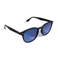Langdon Matte Black — نظارات Looklight — أسود مطفي واسع