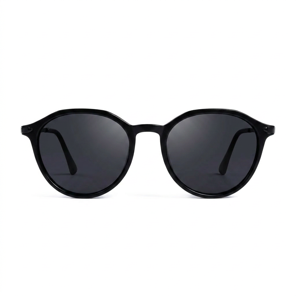 Gregor BLAKK — نظارات Looklight — Front View 0° — خلفية بيضاء
