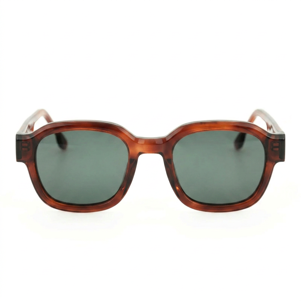 Clematis Jelly Brown — نظارات Looklight — Front View 0° — خلفية بيضاء