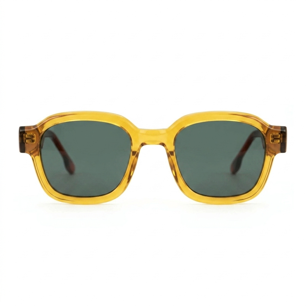 Clematis Daisy Jelly Brown — نظارات Looklight — Front View 0° — خلفية بيضاء
