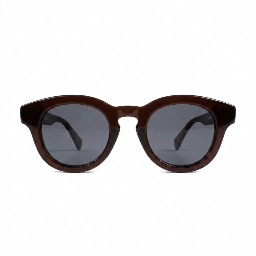 Pinus Chocolate — نظارات Looklight — Front View 0° — خلفية بيضاء