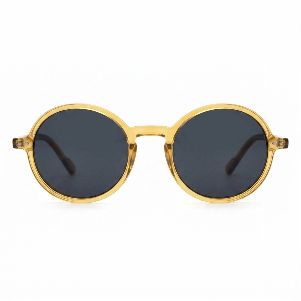 Leon Daisy — نظارات Looklight — Front View 0° — خلفية بيضاء